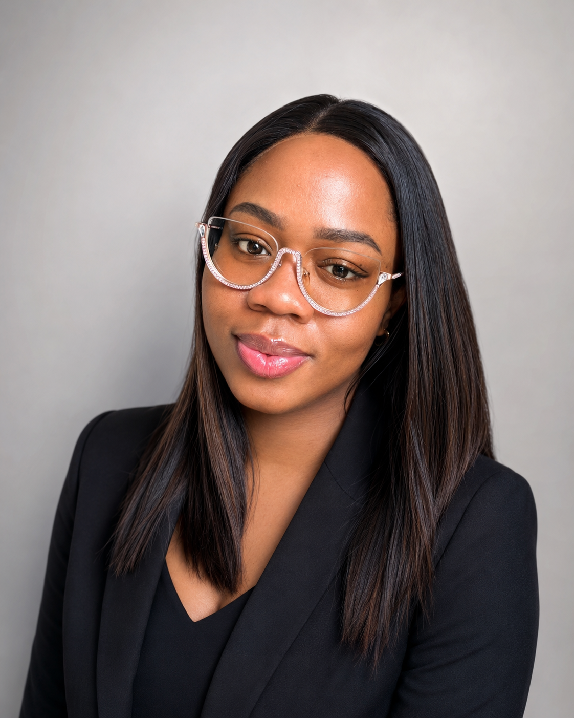 Portrait of Claire Ibe, founder of Ciniji Group and AdaEmma